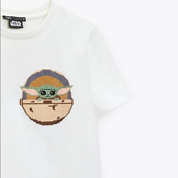 Zara Star Wars Embroidered Tee - Picture 7 of 8